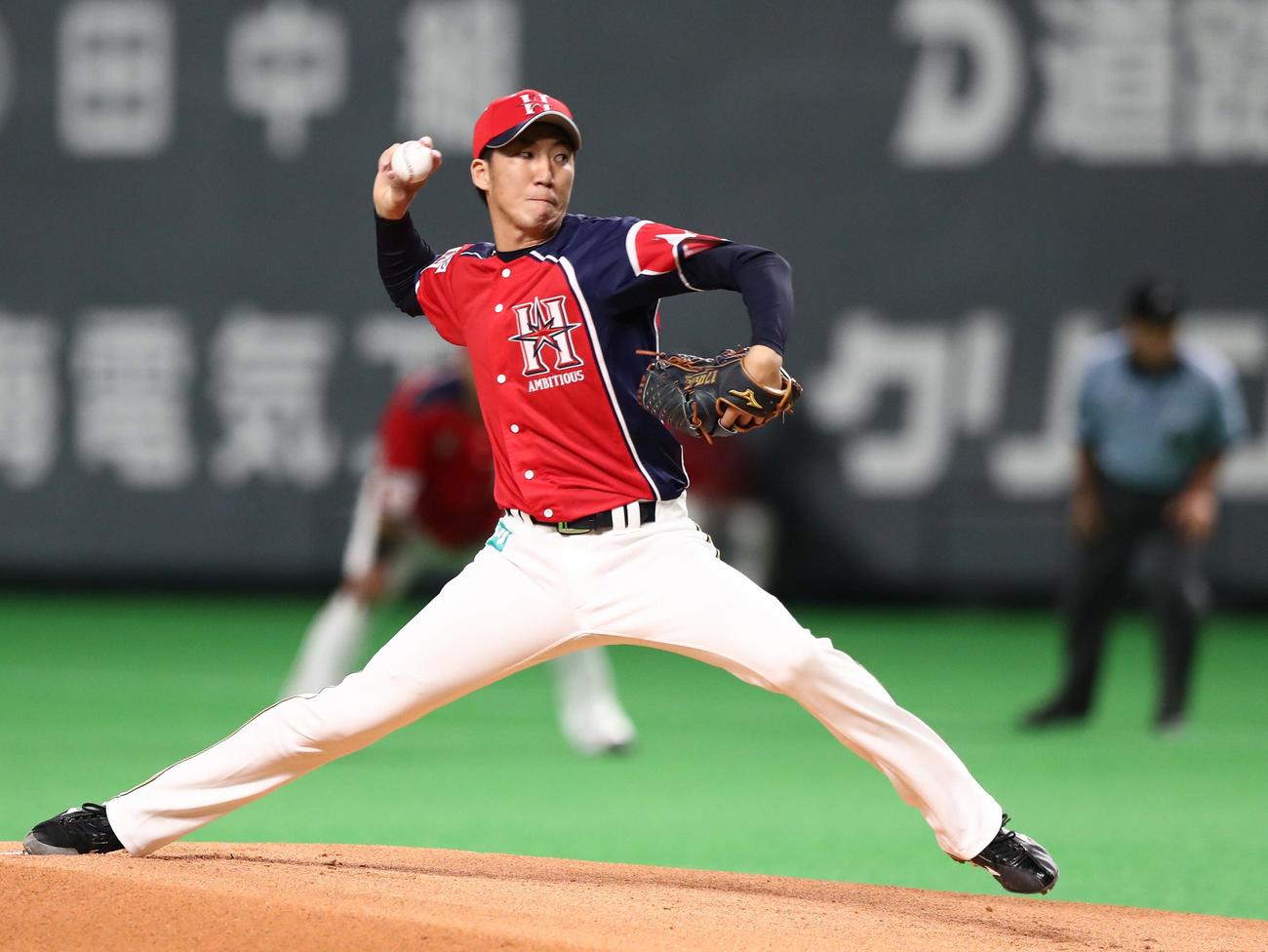 日本ハム浦野博司（2019年7月20日撮影）