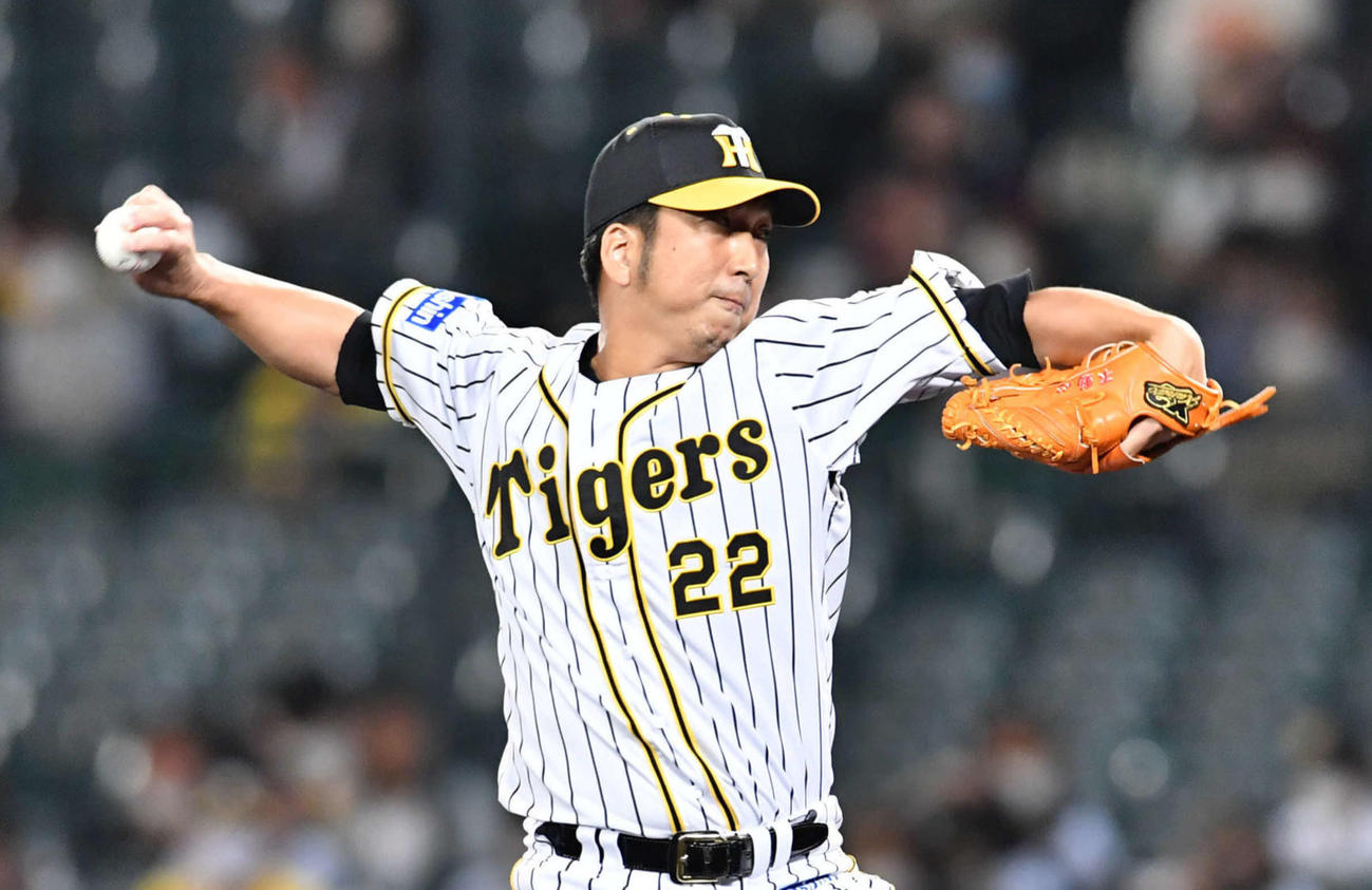 阪神藤川球児（2020年10月20日撮影）