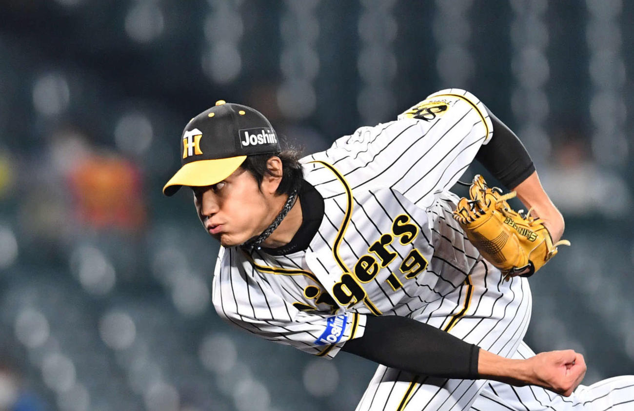 阪神対中日　阪神先発の藤浪晋太郎（撮影・岩下翔太）