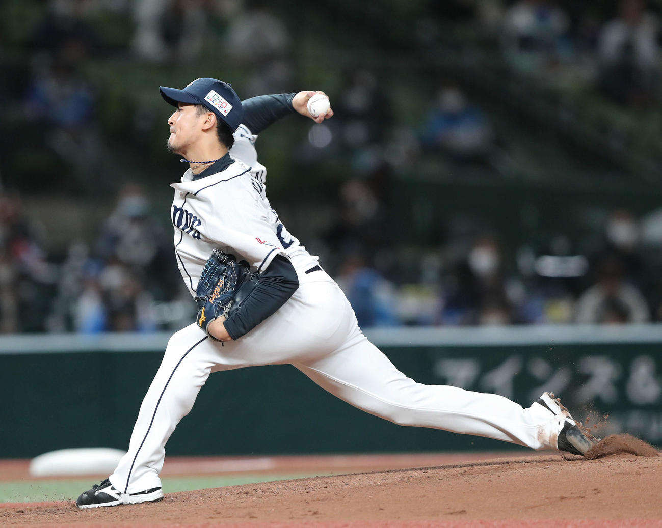西武対ソフトバンク　西武先発の平井（撮影・河田真司）
