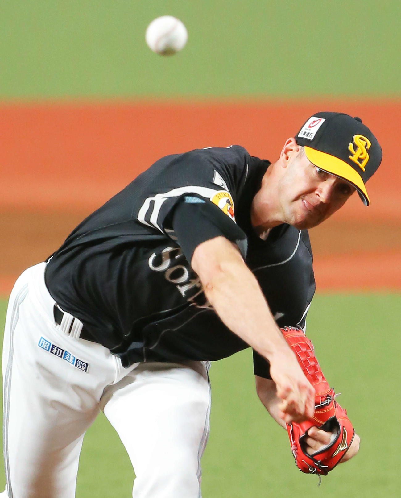 ソフトバンクのリック・バンデンハーク（2020年6月25日撮影）