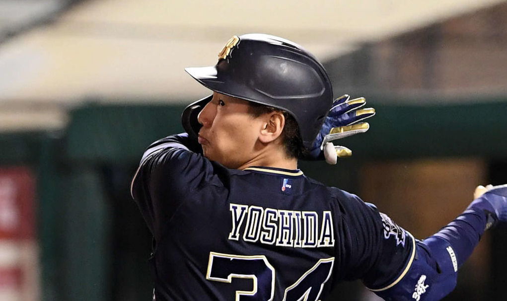 オリックス吉田正（20年10月撮影）