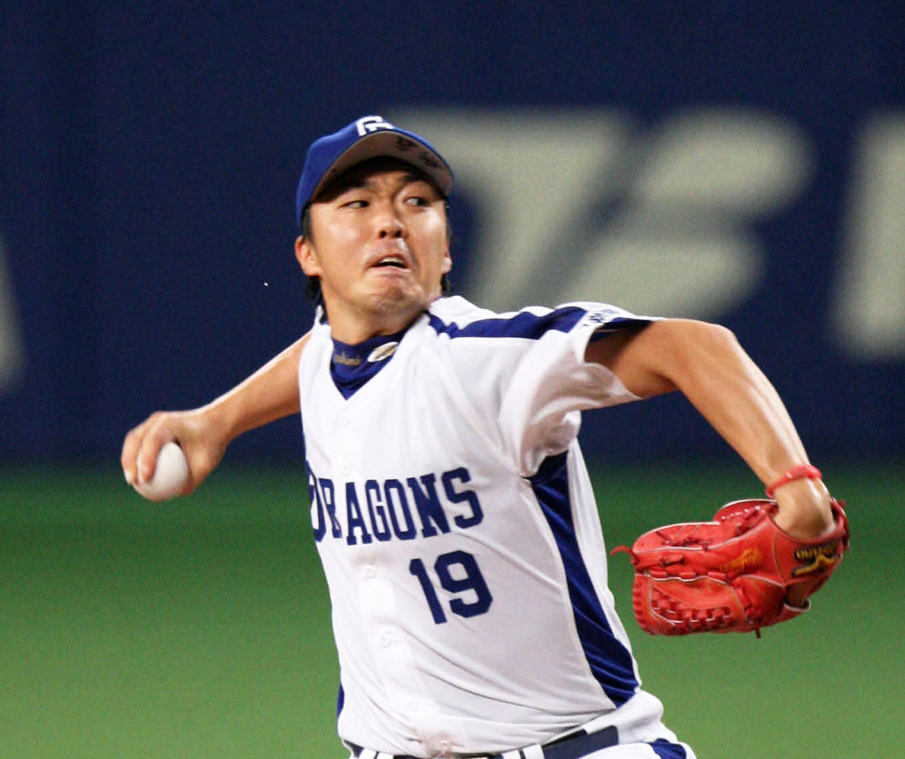 中日吉見一起（2011年10月19日撮影）