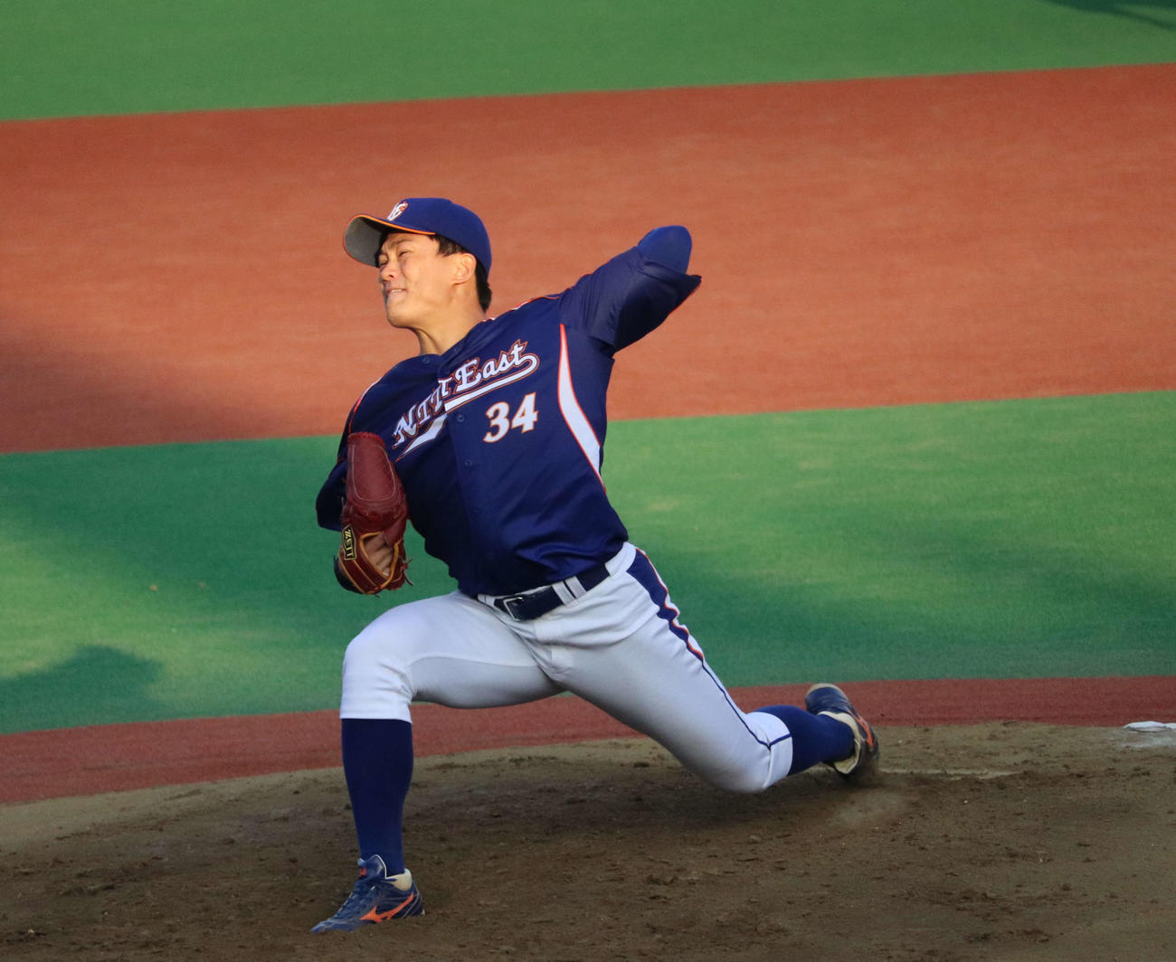 NTT東日本・佐々木健（2020年10月5日撮影）