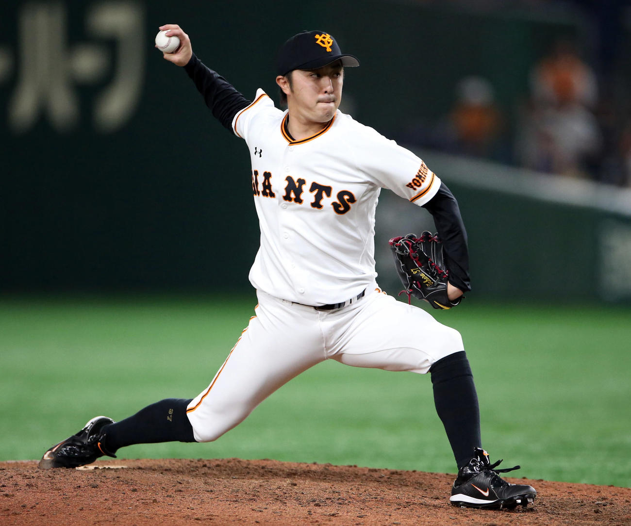 巨人田原誠次（2019年6月21日撮影）