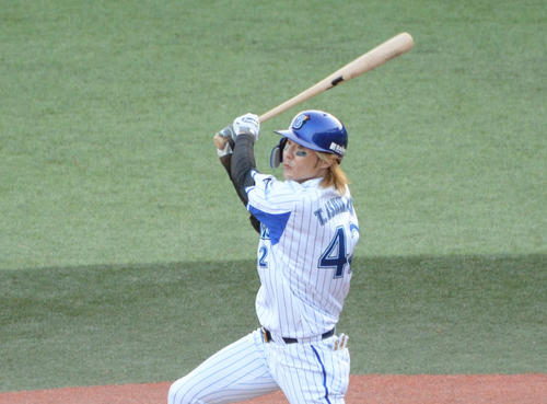 イースタン・リーグ今季最終戦に出場したDeNA石川(2020年10月29日)