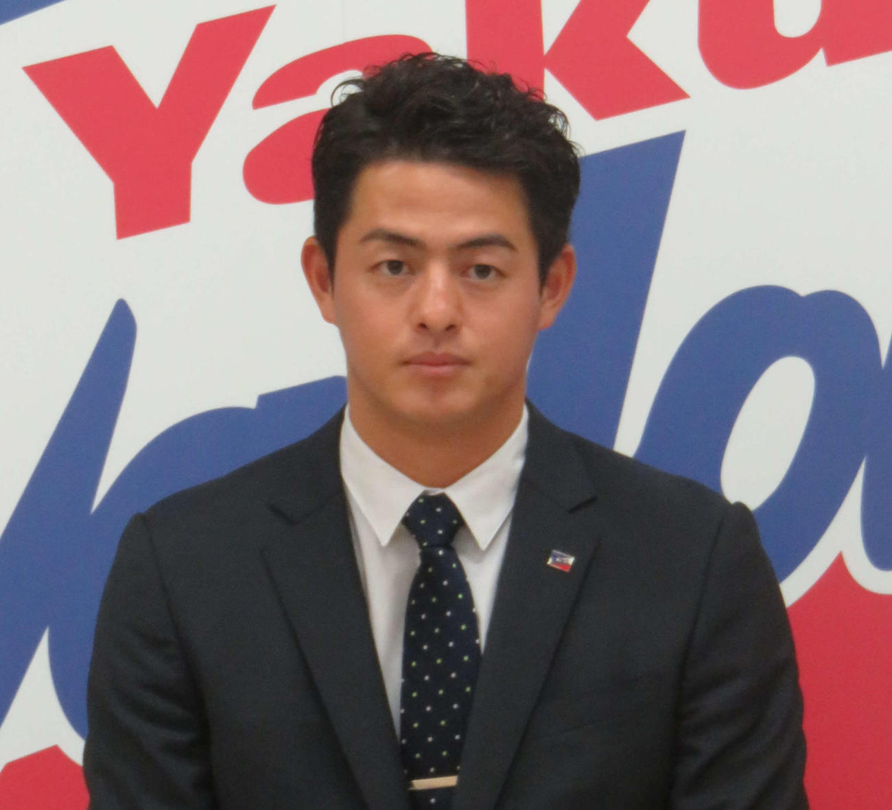ヤクルト田川賢吾（2019年12月5日撮影）