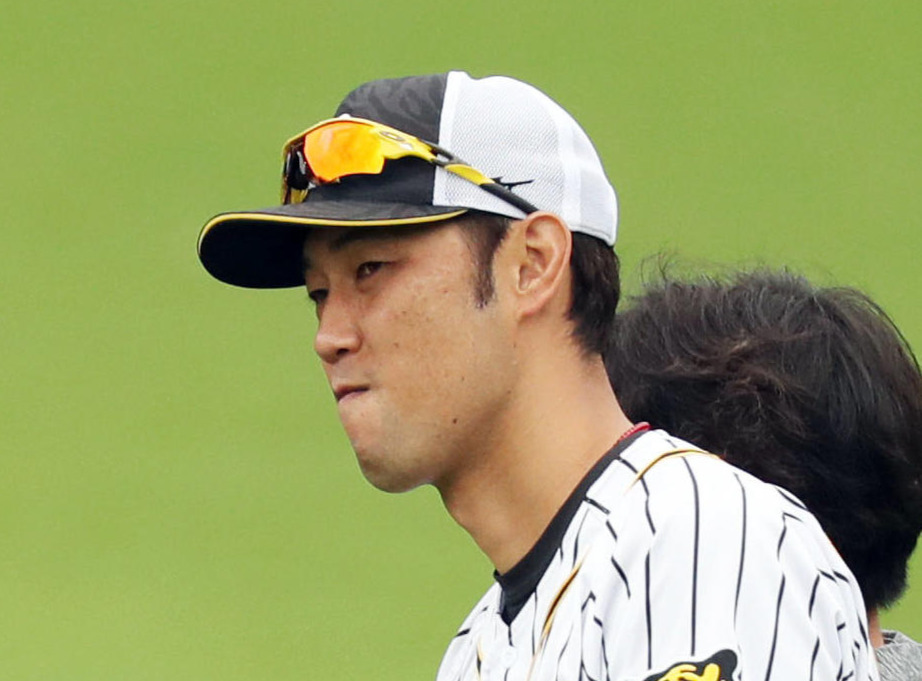 阪神金村曉投手コーチ（2019年8月31日撮影）