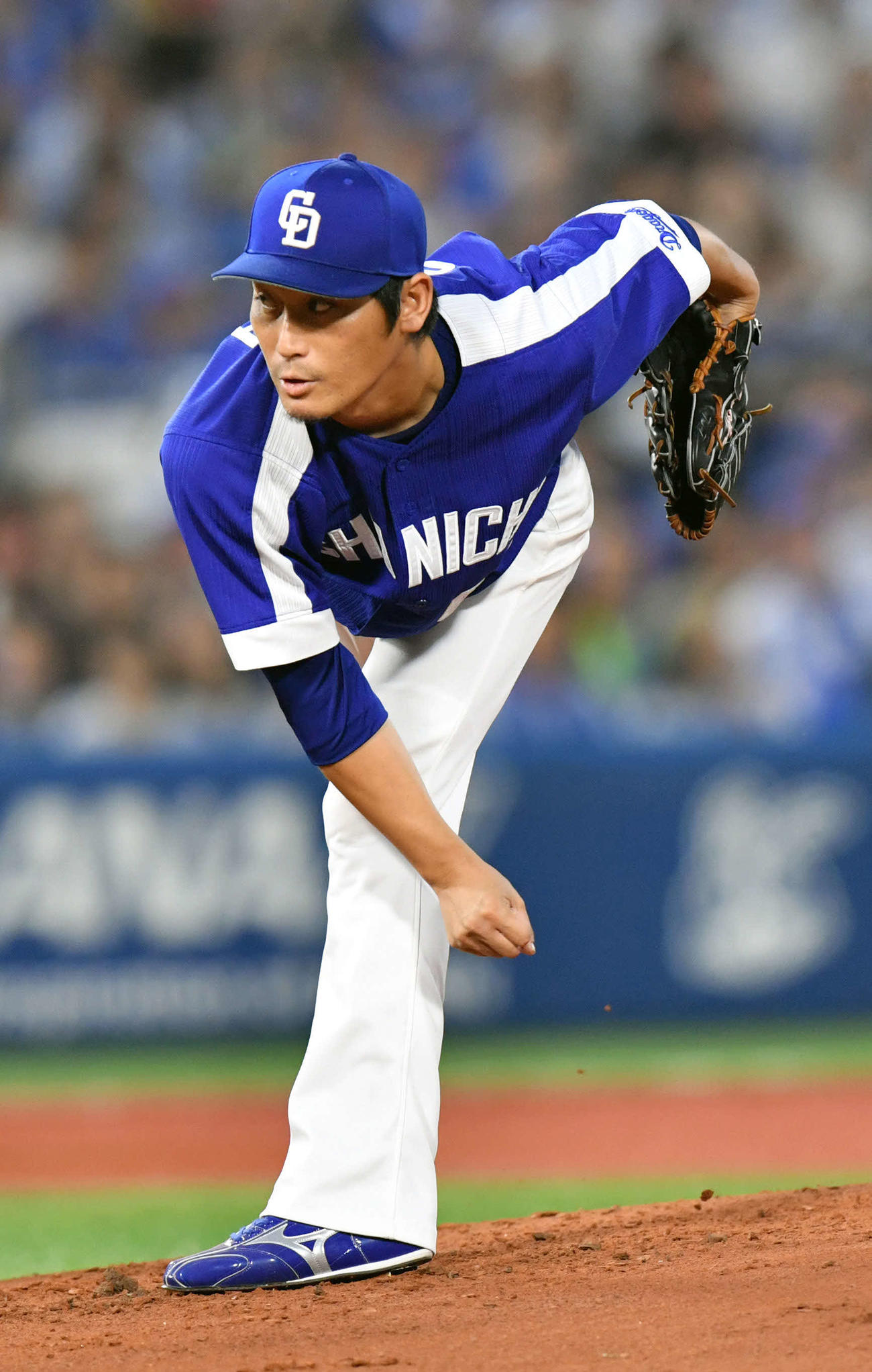 中日小熊凌祐（2018年8月29日撮影）