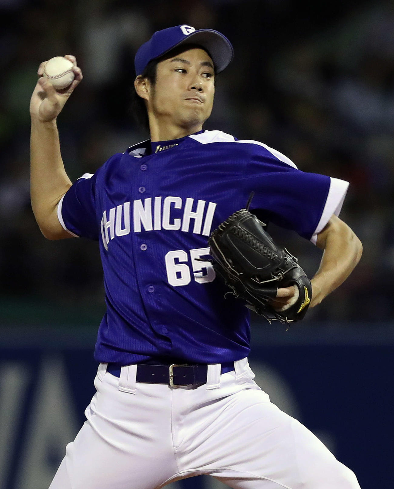 中日伊藤準規（2017年9月14日撮影）