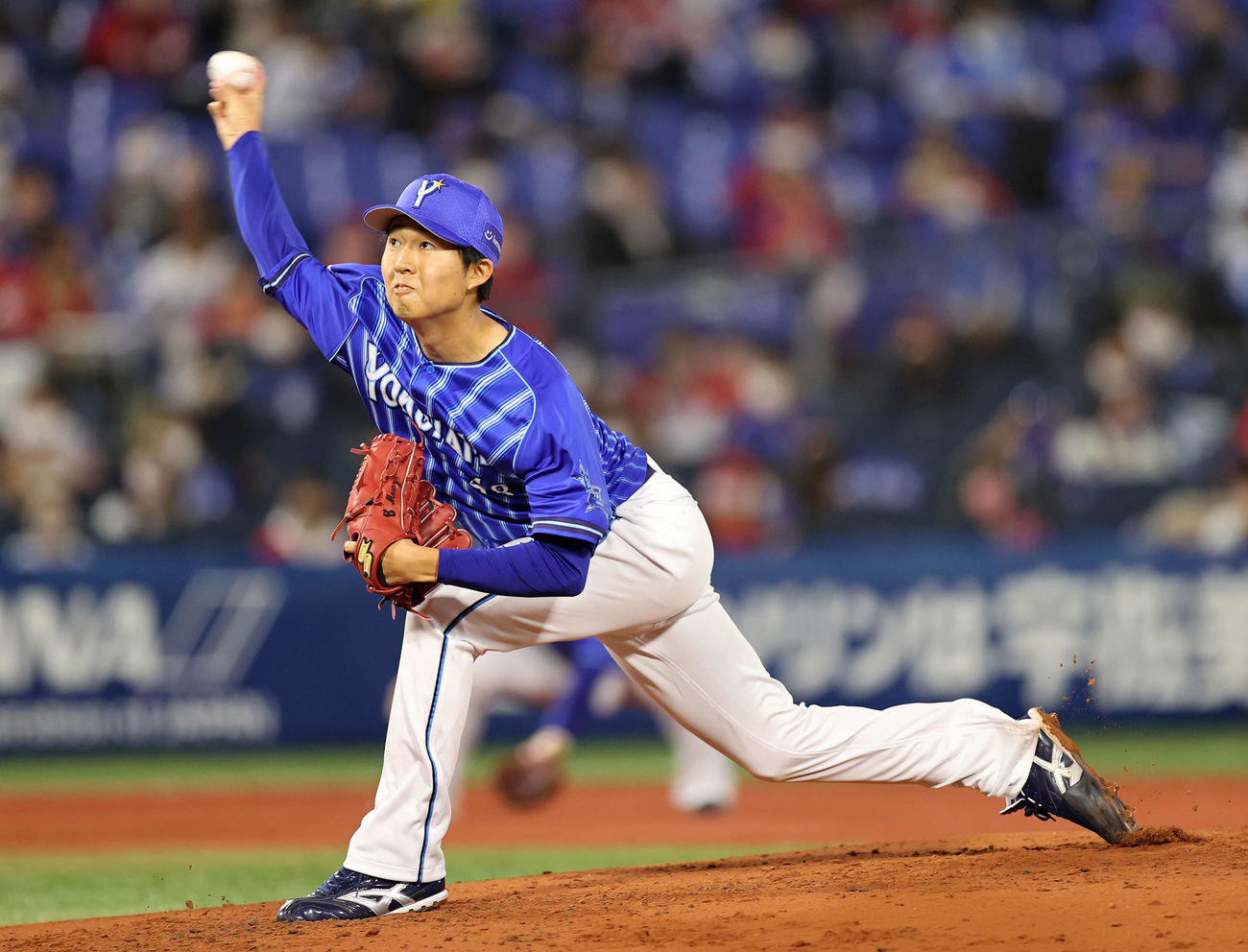 DeNA京山将弥（2020年10月23日撮影）