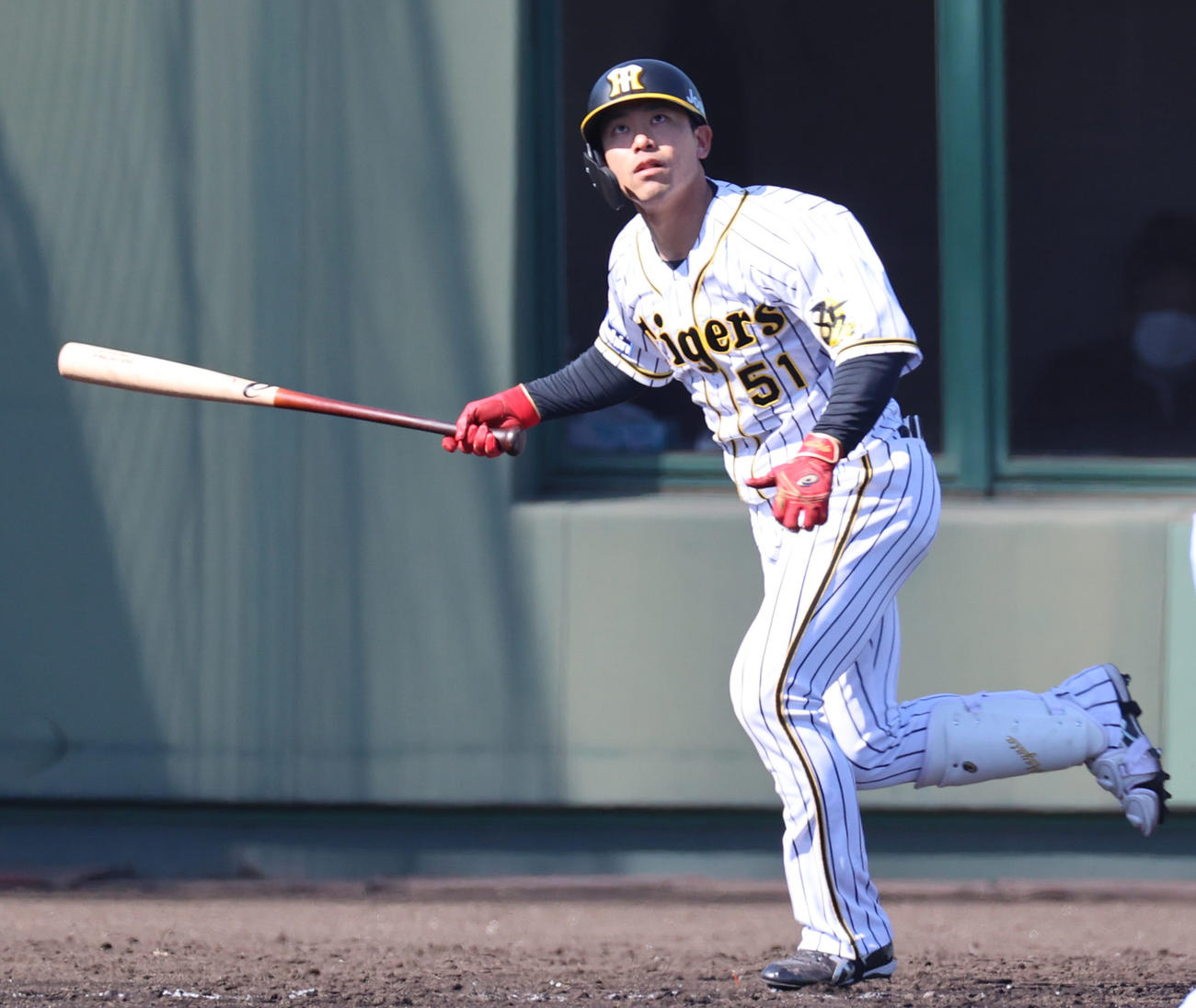 阪神伊藤隼太（2020年3月25日撮影）