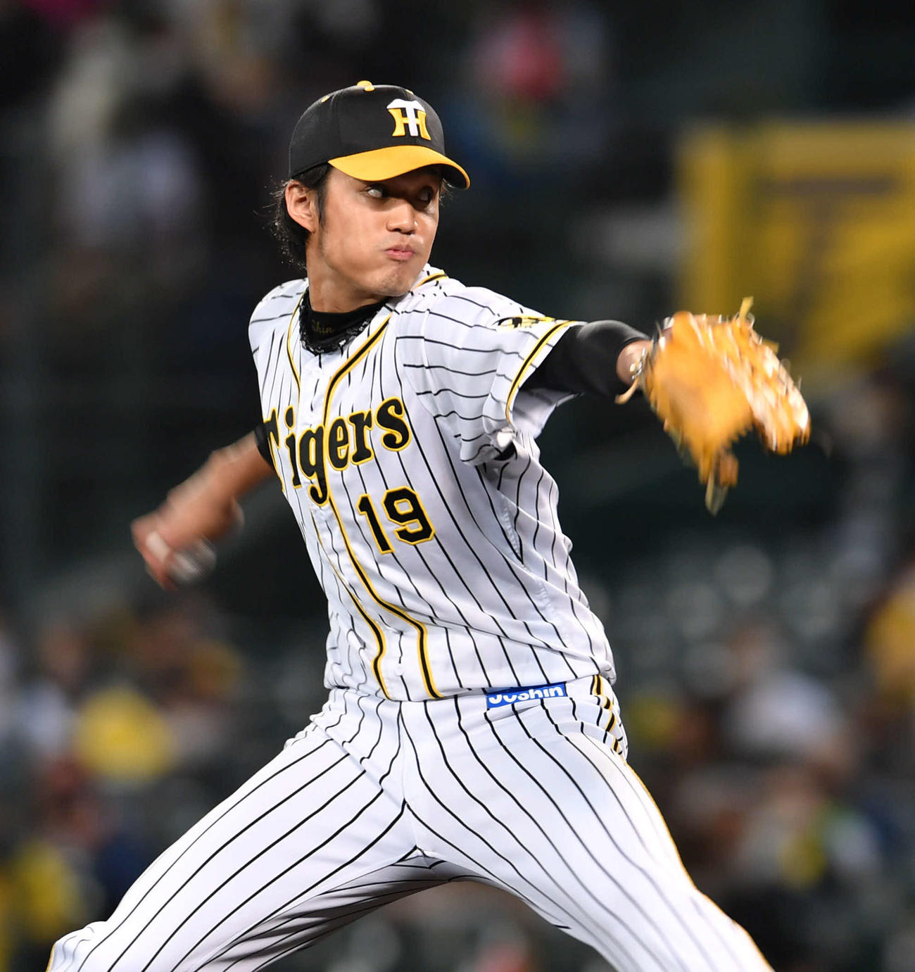 阪神先発の藤浪晋太郎（撮影・岩下翔太）