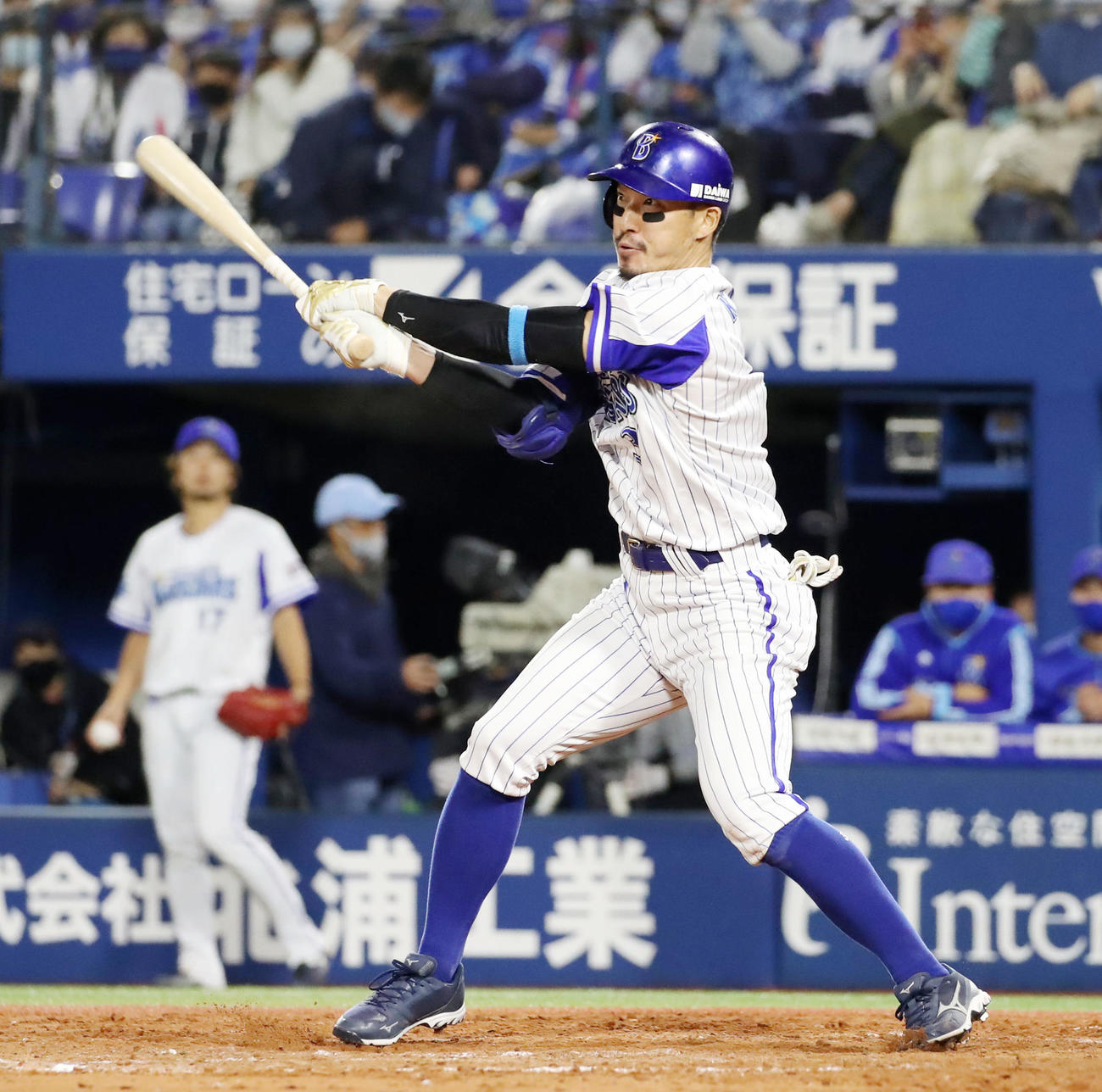 DeNA梶谷（20年11月1日撮影）