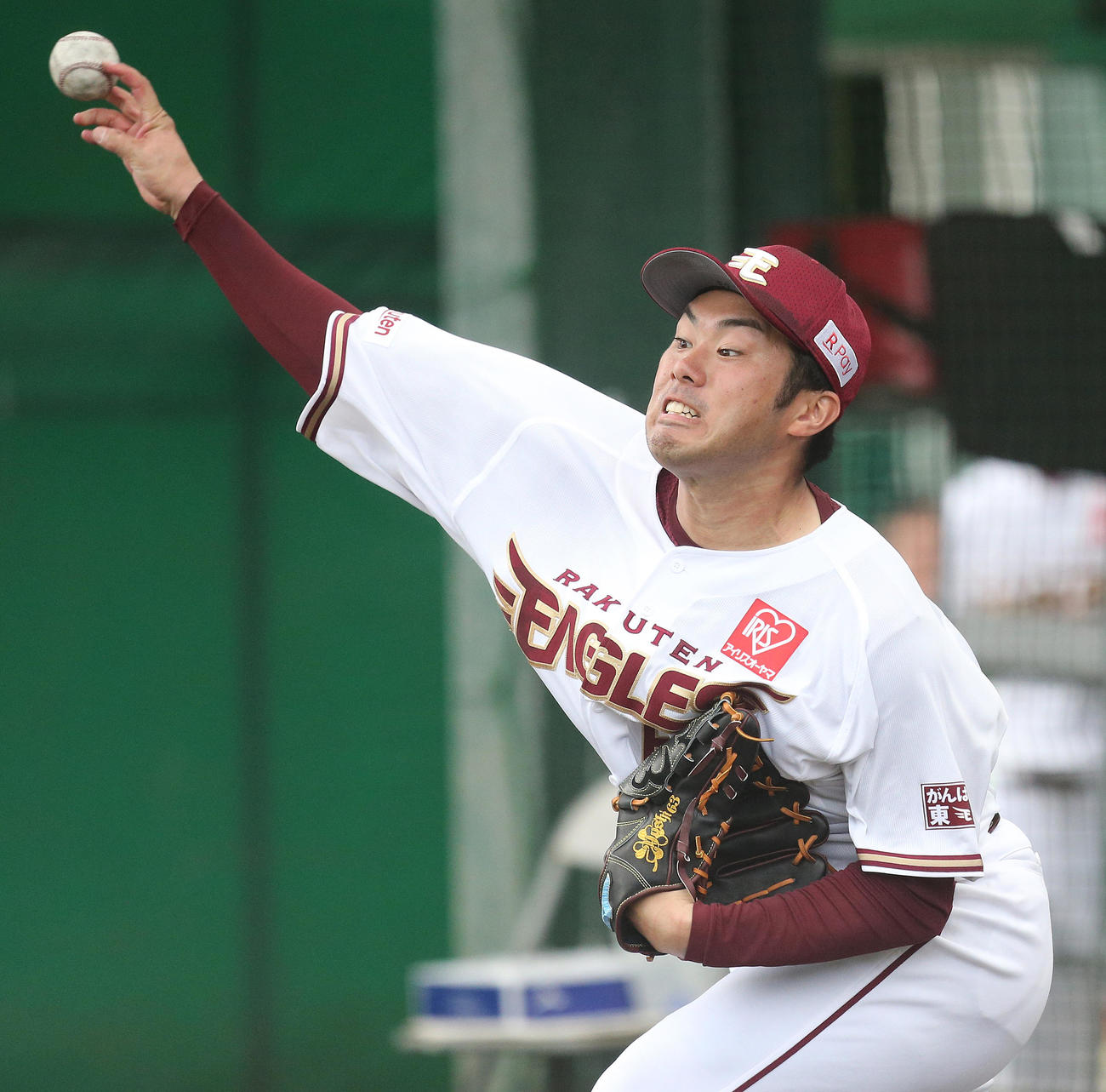 楽天由規（2020年2月4日撮影）