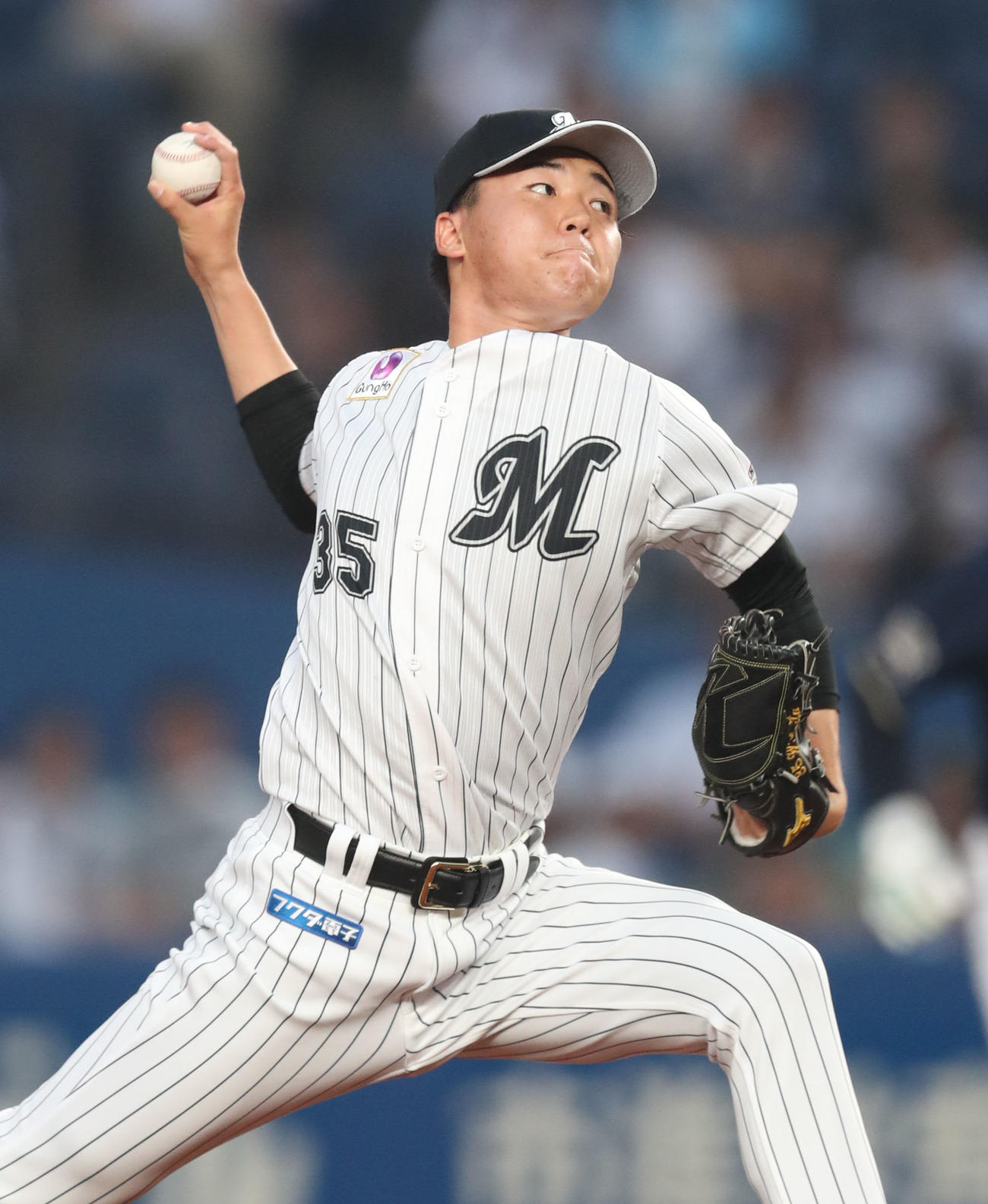 ロッテ渡辺啓太（2018年5月撮影）