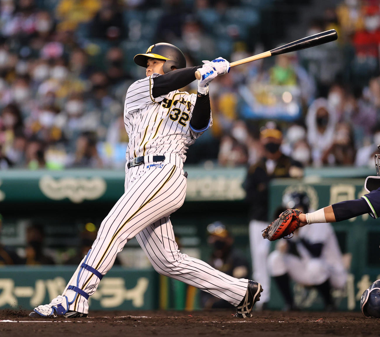 阪神井上広大（2020年10月18日撮影）