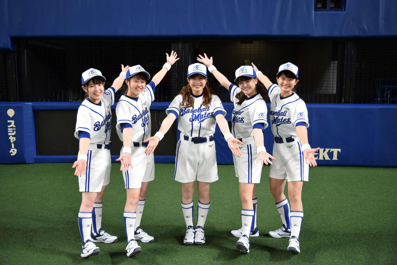20年シーズンのナゴヤドームのベースボールメイツ