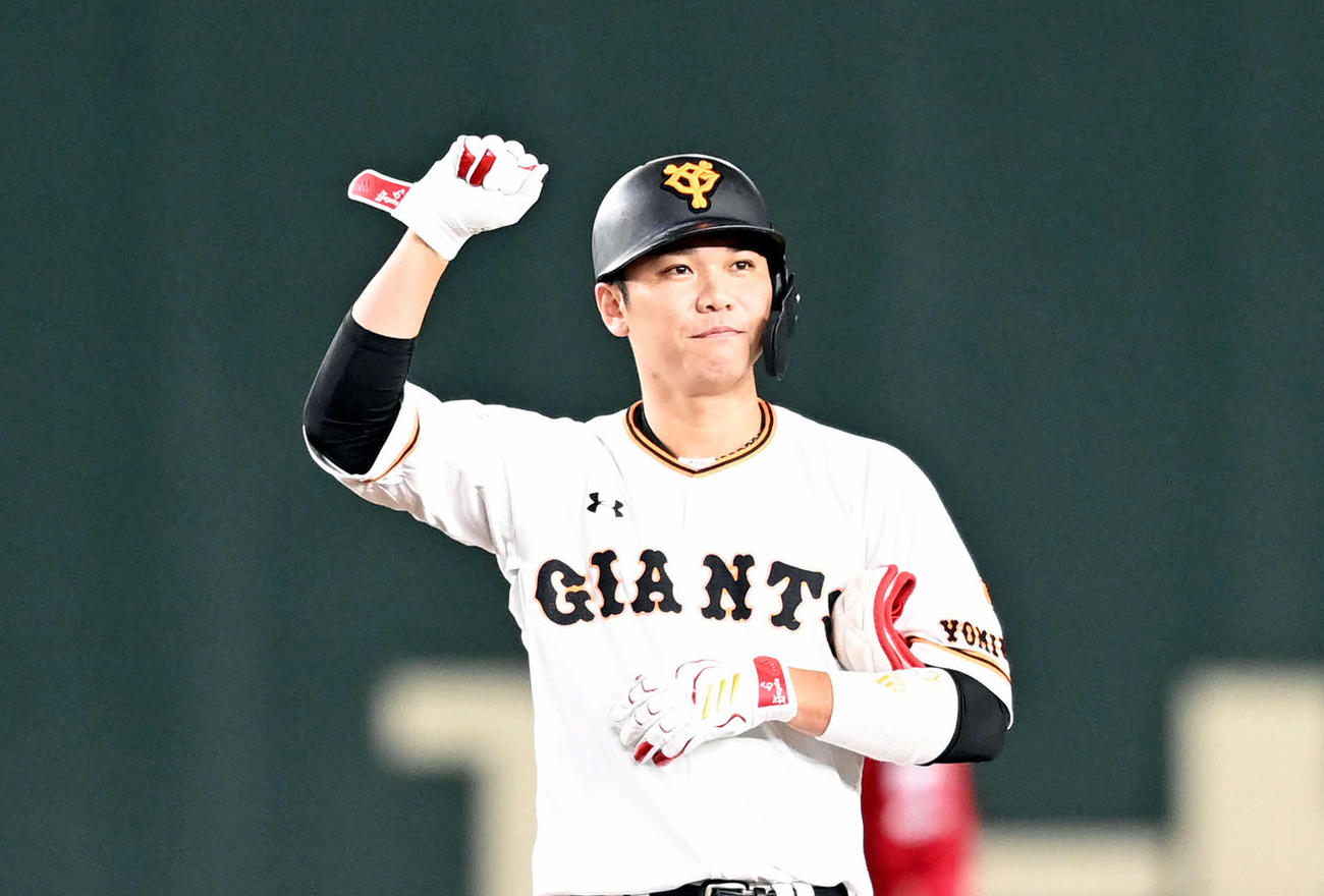 巨人坂本勇人（2020年10月14日撮影）