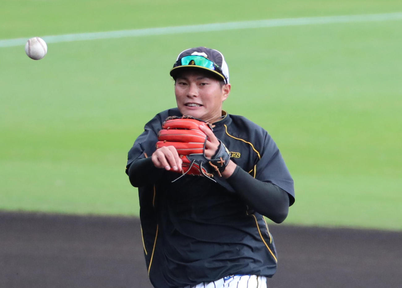 阪神北條史也（2020年10月5日撮影）