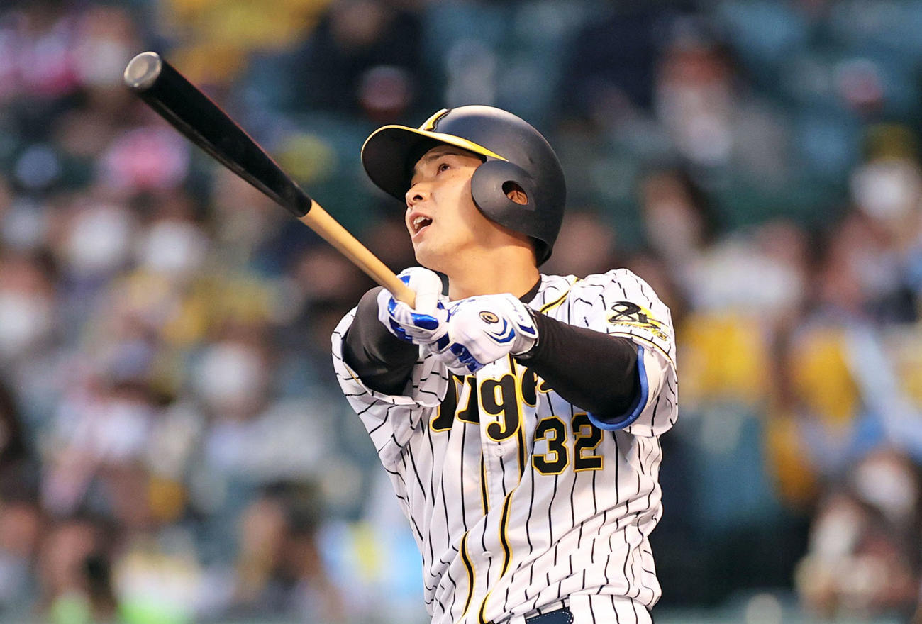 阪神井上広大（2020年10月18日撮影）