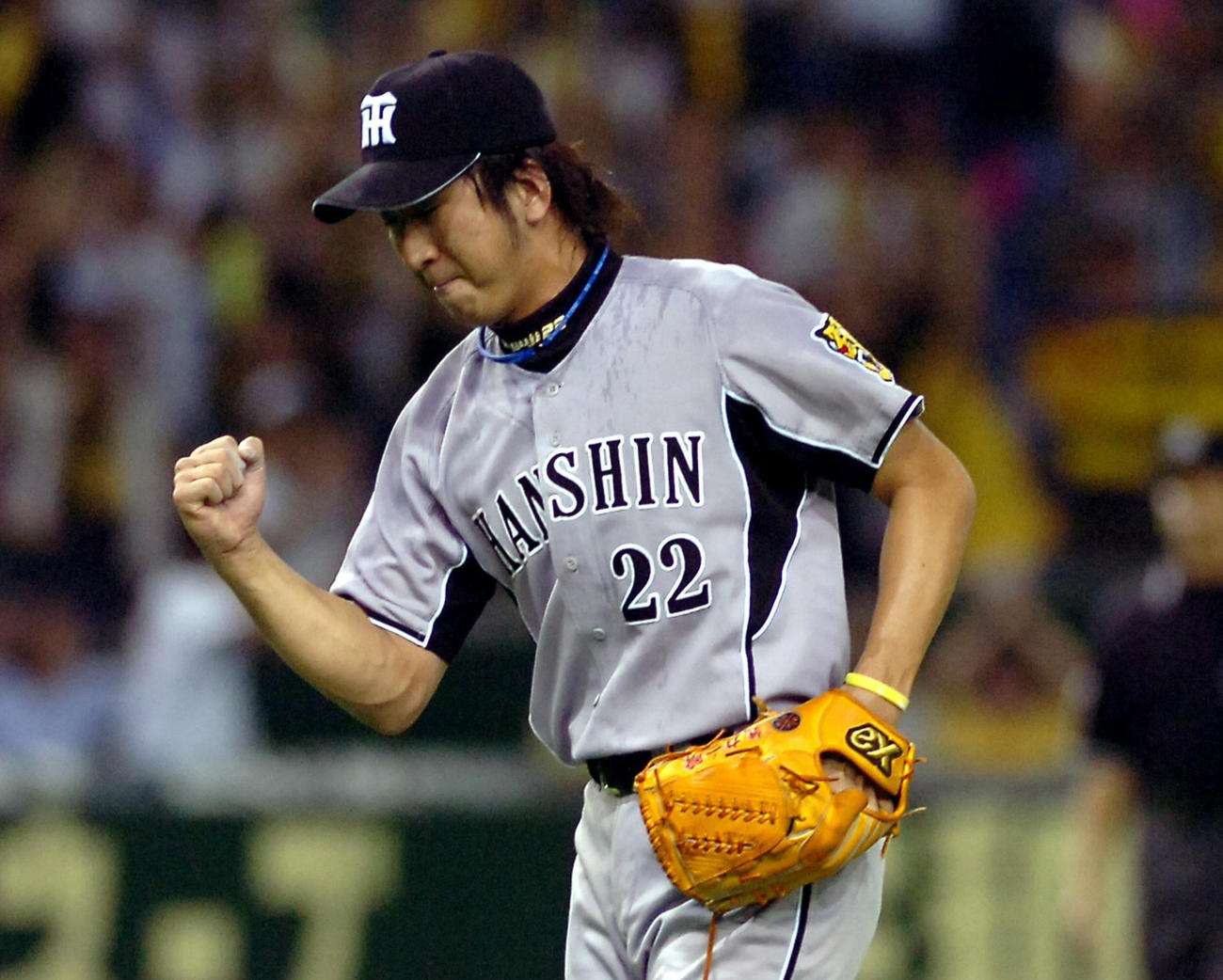 07年9月9日、巨人戦でセ・リーグタイ記録となる10連投で最後を締めた藤川