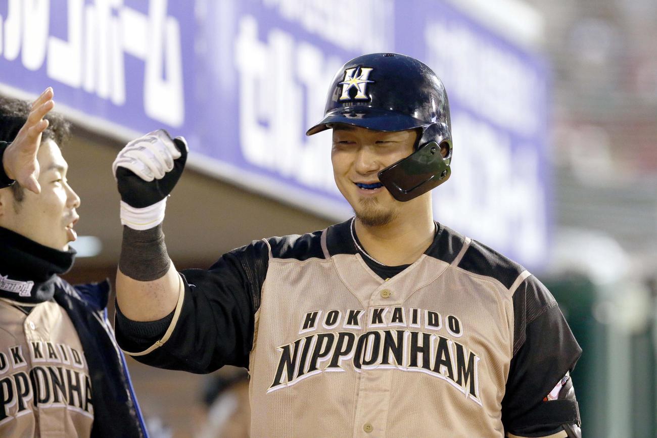 日本ハム中田翔（2020年10月24日）