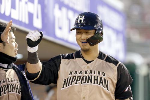 日本ハム中田翔(2020年10月24日)