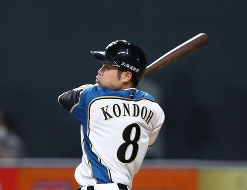 日本ハム近藤健介(2020年7月29日)