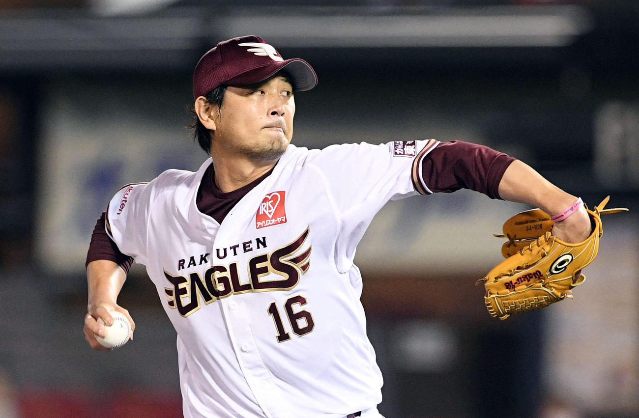 楽天対涌井秀章（2020年9月30日撮影）