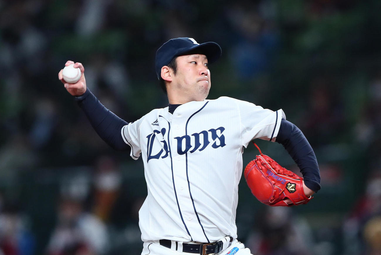 西武増田達至（2020年10月28日撮影）