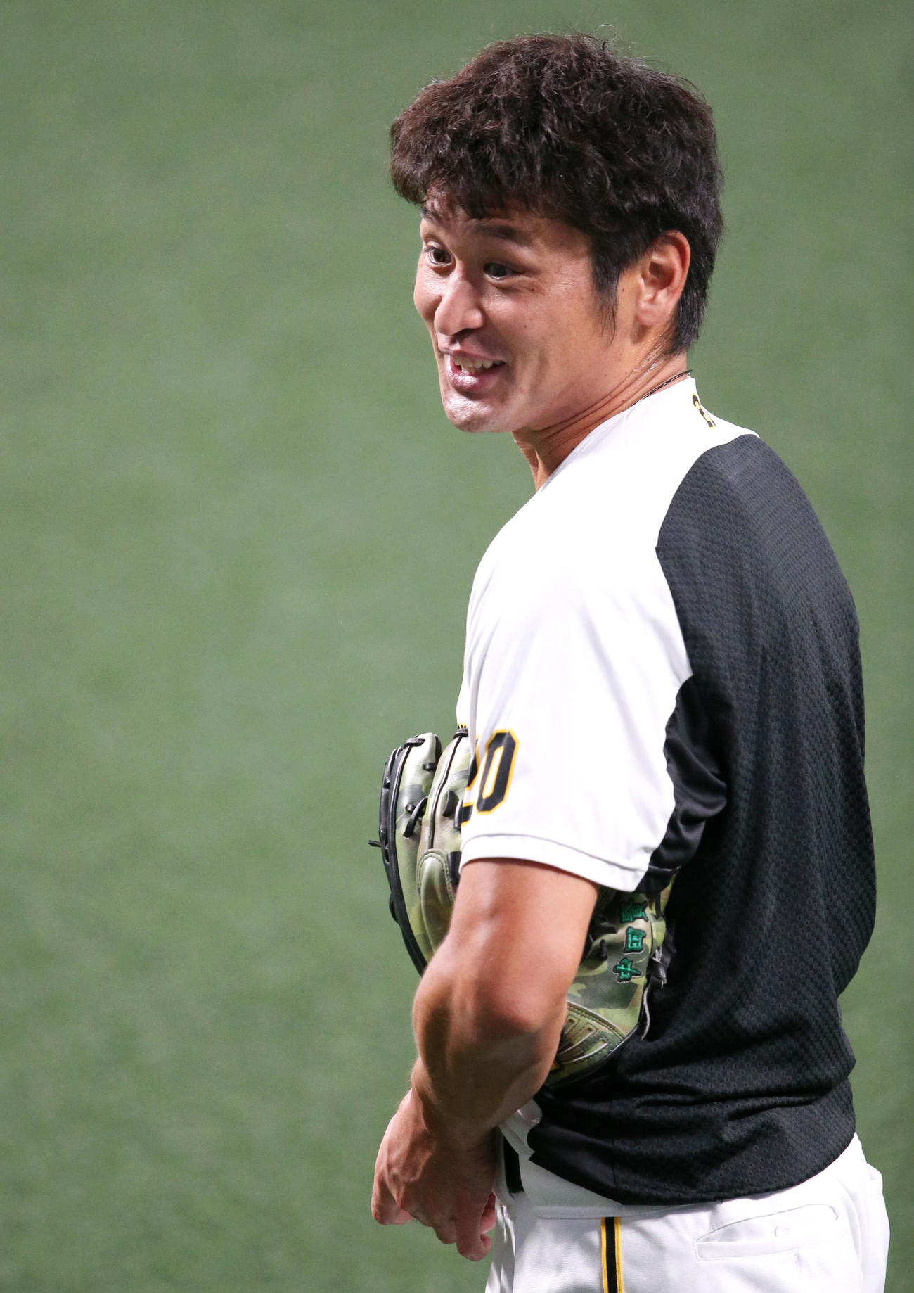 阪神中田賢一（2020年9月18日撮影）