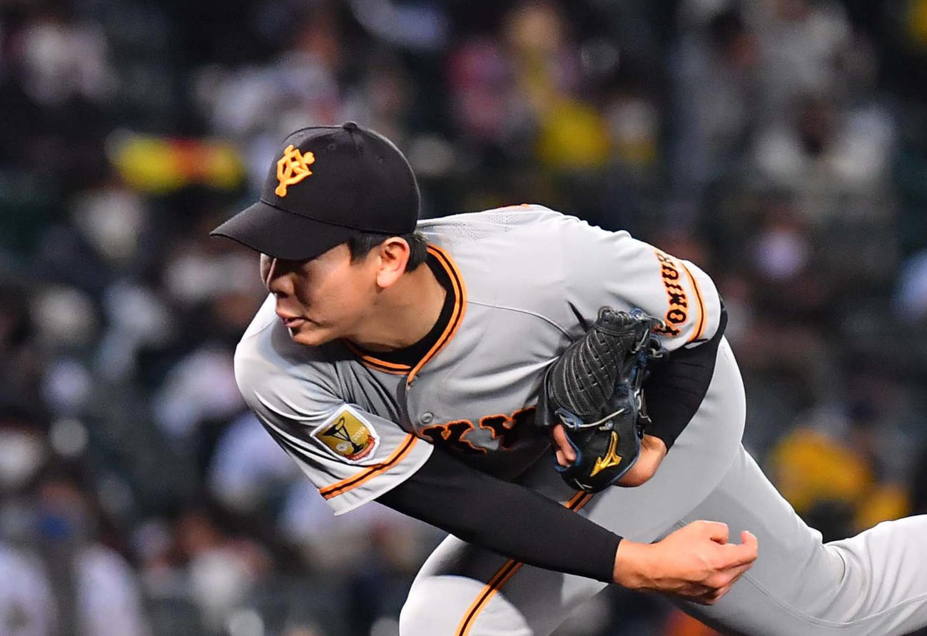阪神対巨人　巨人先発畠世周（撮影・上田博志）