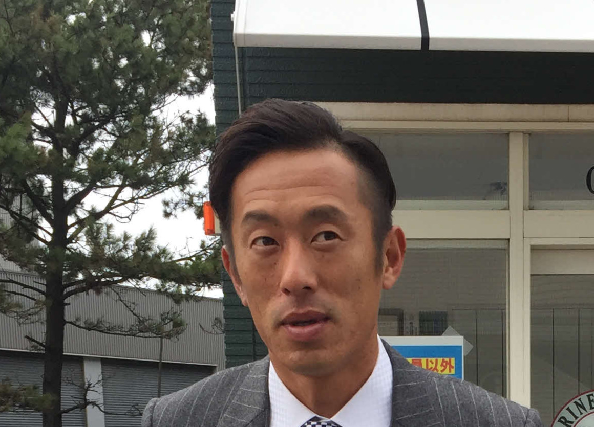 元ロッテ岡田幸文氏（2018年10月16日撮影）