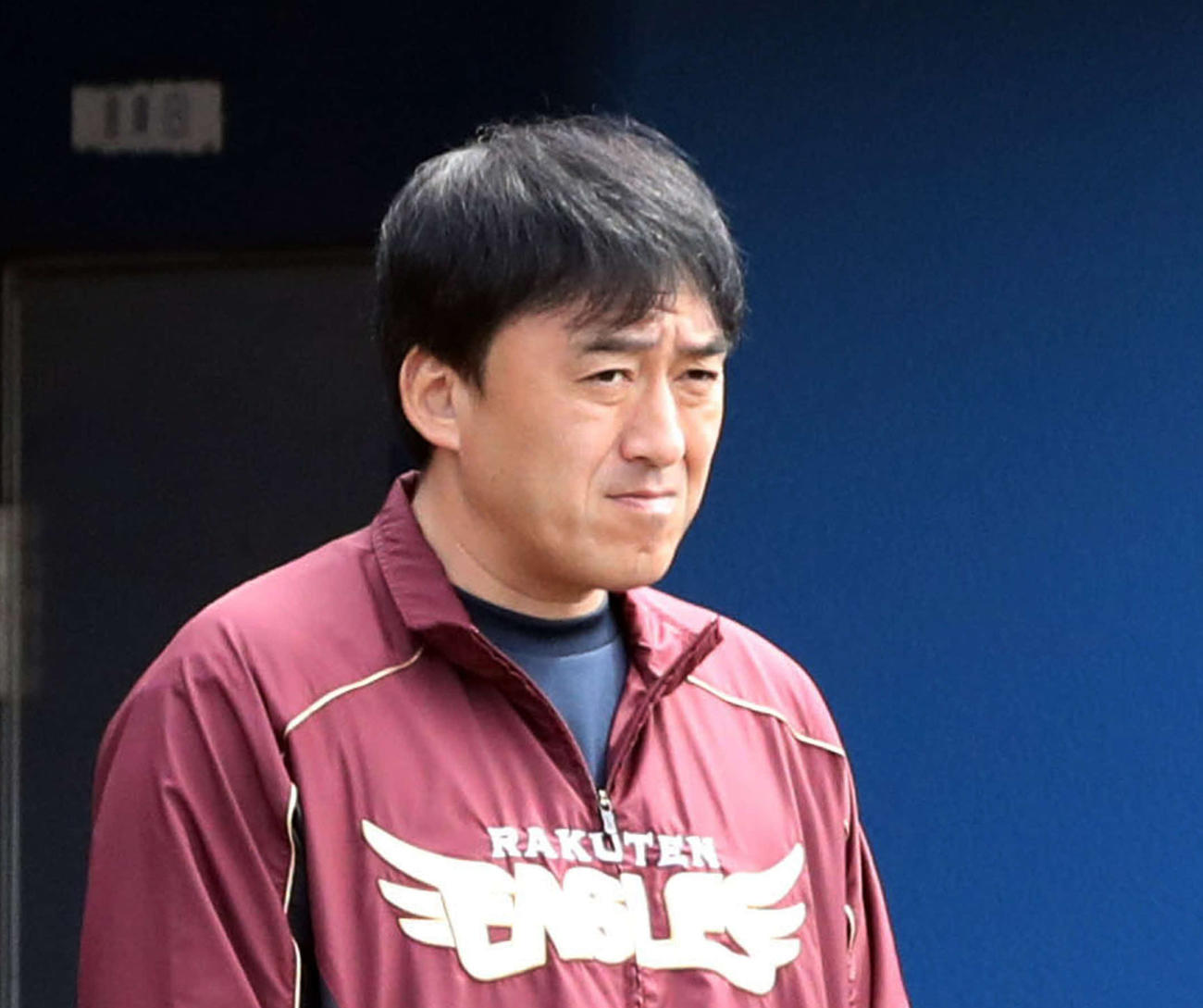 楽天石井一久GM（2020年2月19日撮影）