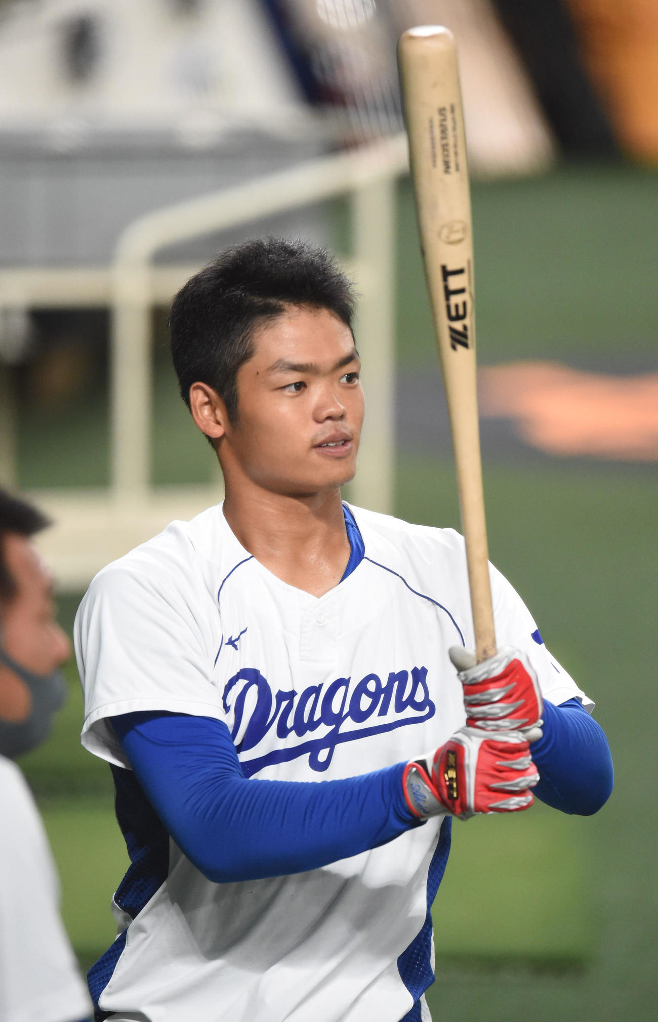 中日根尾昂（2020年8月8日撮影）