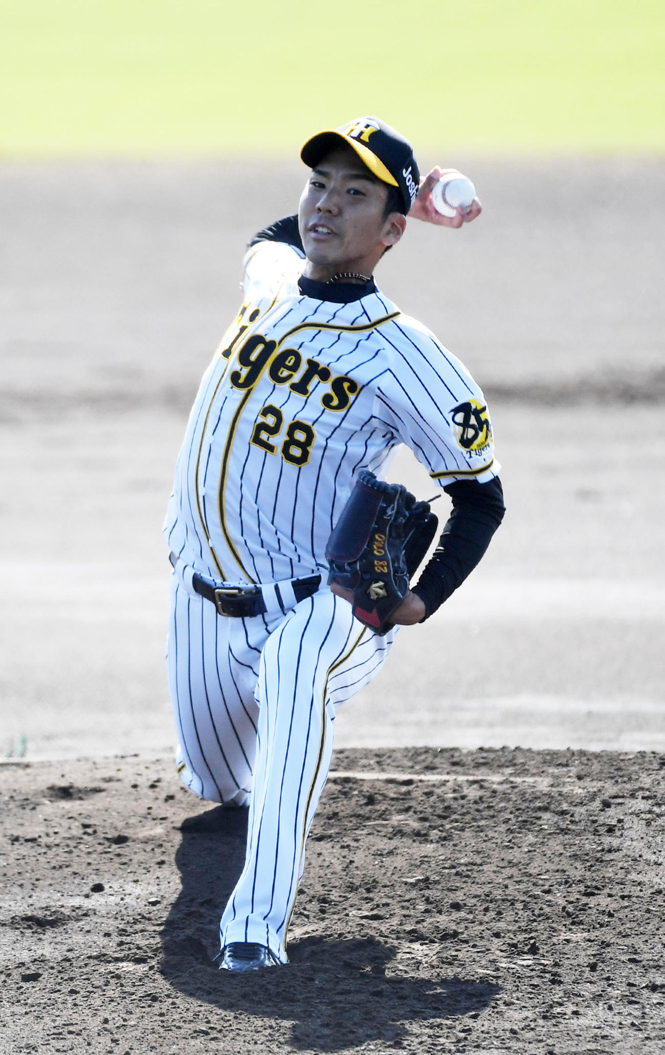 フェニックスリーグ阪神対日本ハム　阪神先発の小野（撮影・前岡正明）