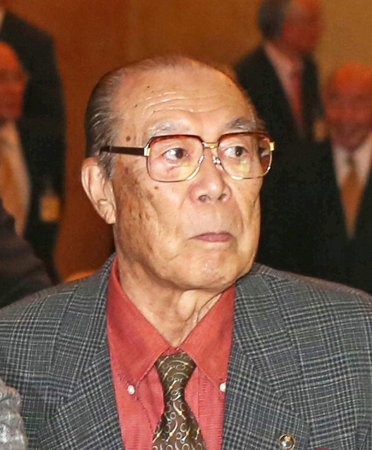 阪神OB総会に出席した大津淳氏（2014年11月29日撮影）