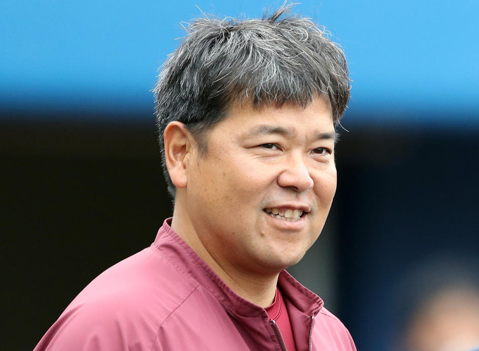 楽天野村克則コーチ（2020年2月19日撮影）