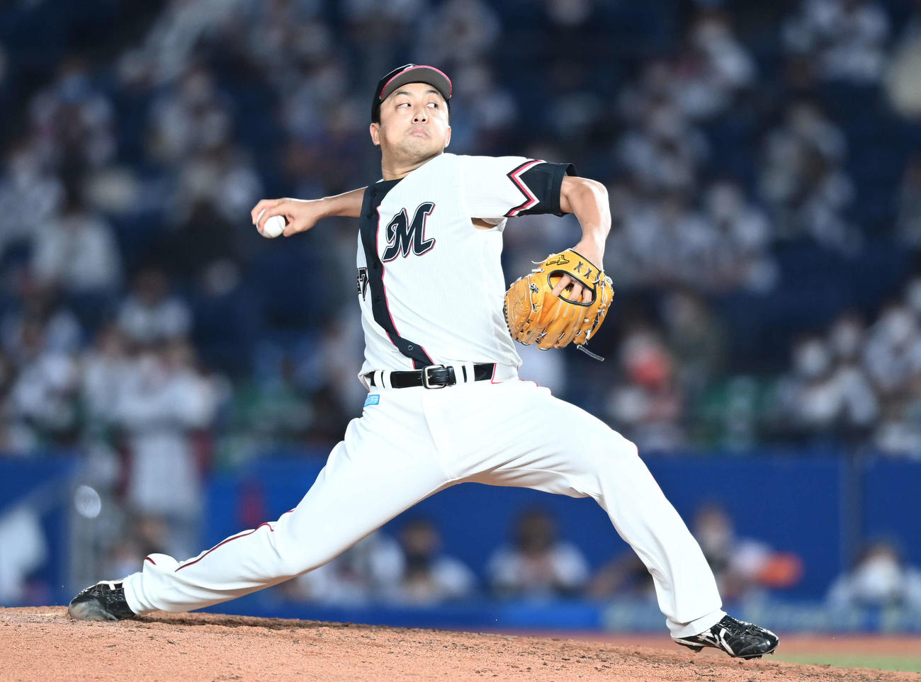 ロッテ沢村（2020年10月2日撮影）
