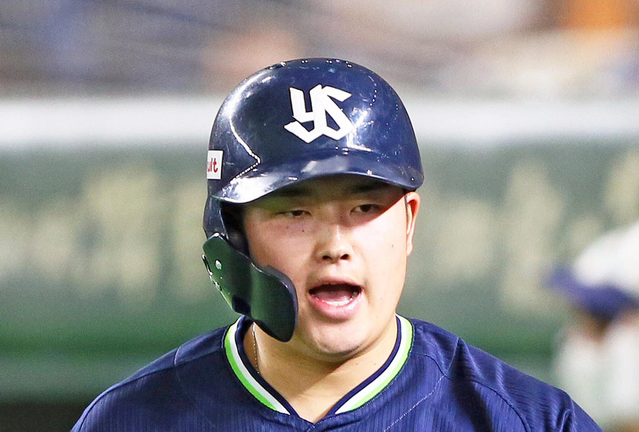 ヤクルト村上宗隆（2020年11月7日撮影）