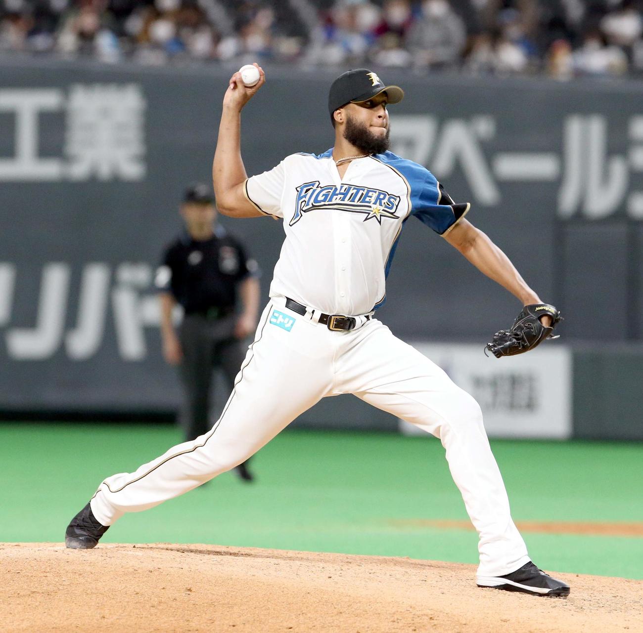 日本ハム・ロドリゲス（2020年10月29日撮影）