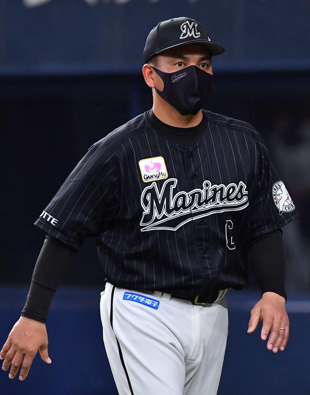 井口資仁監督（2020年10月24日撮影）