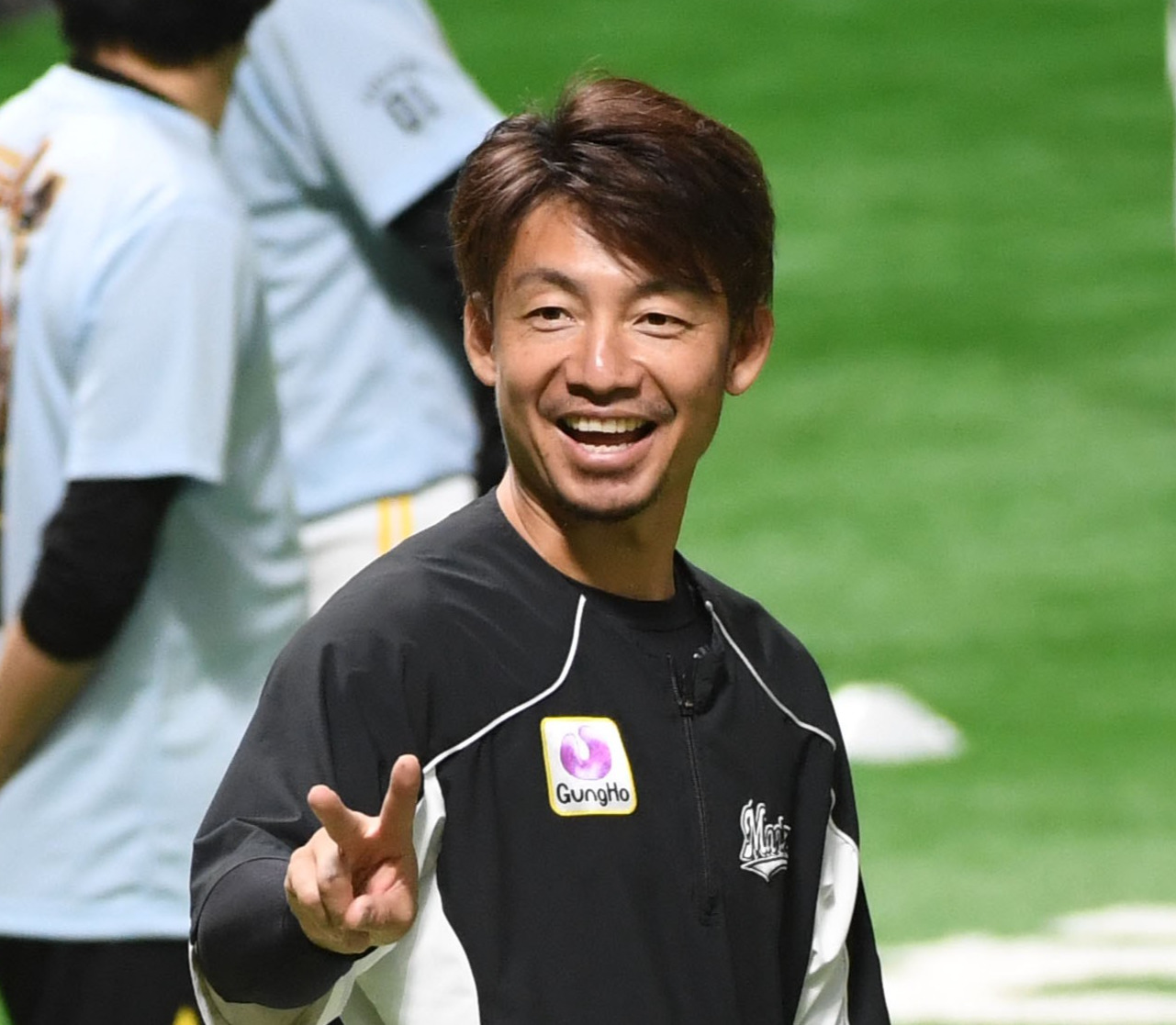 ロッテ鳥谷敬（2020年10月27日撮影）