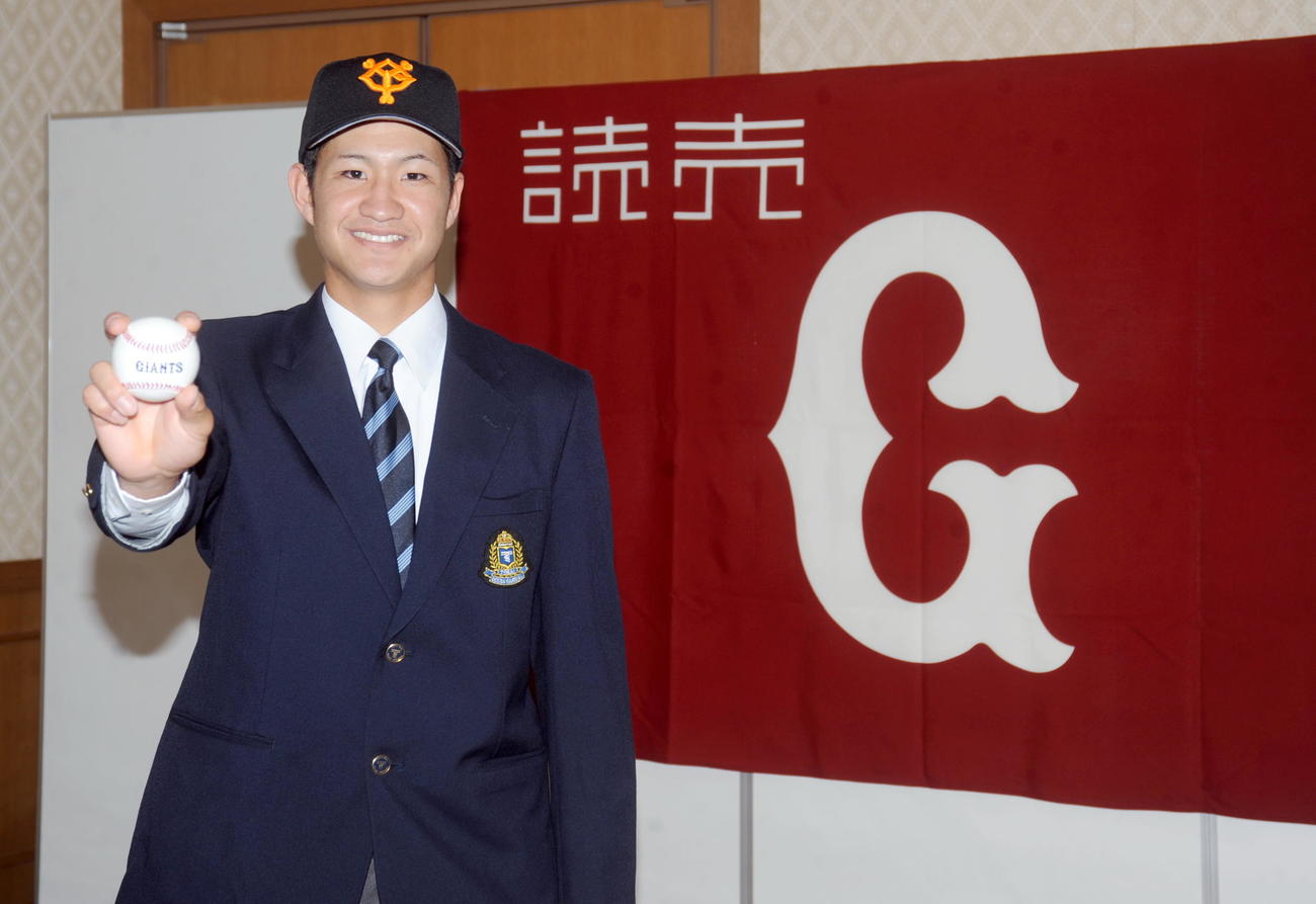 巨人と仮契約を結んだ東海大海洋学部・加藤