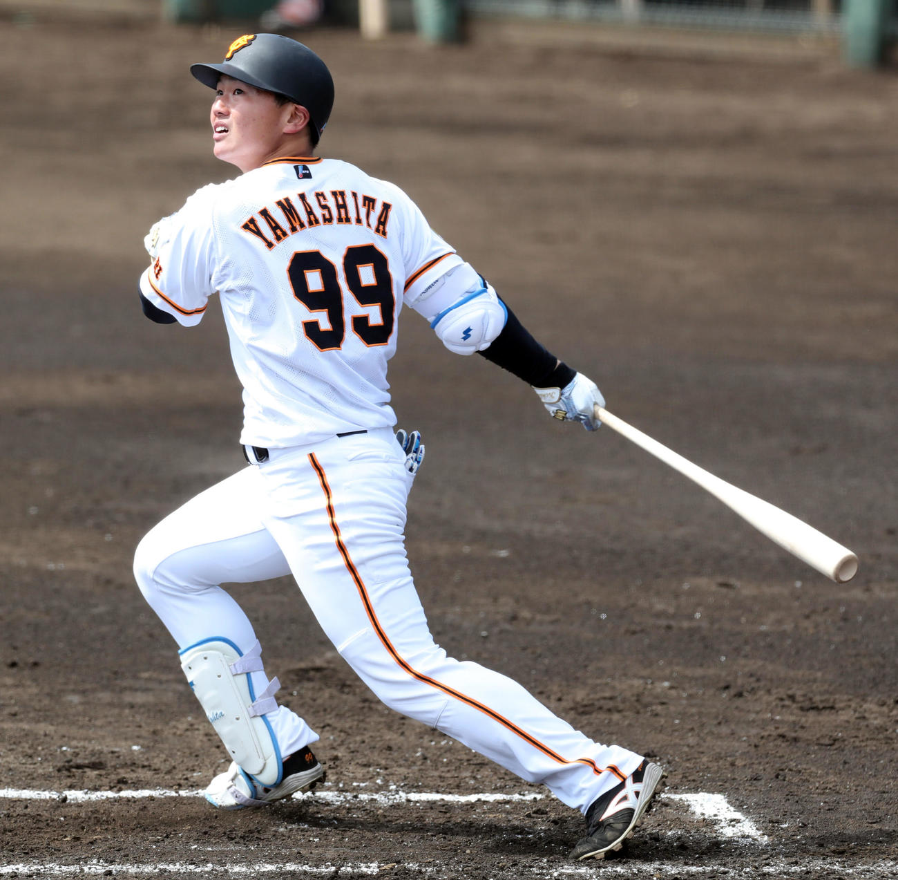 巨人山下航汰（2020年3月17日撮影）