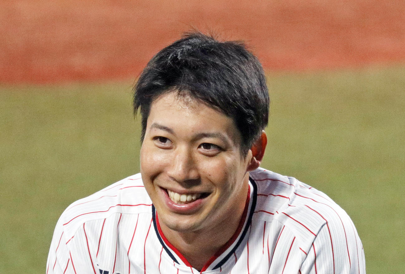 ヤクルト山田哲人（2020年6月16日撮影）