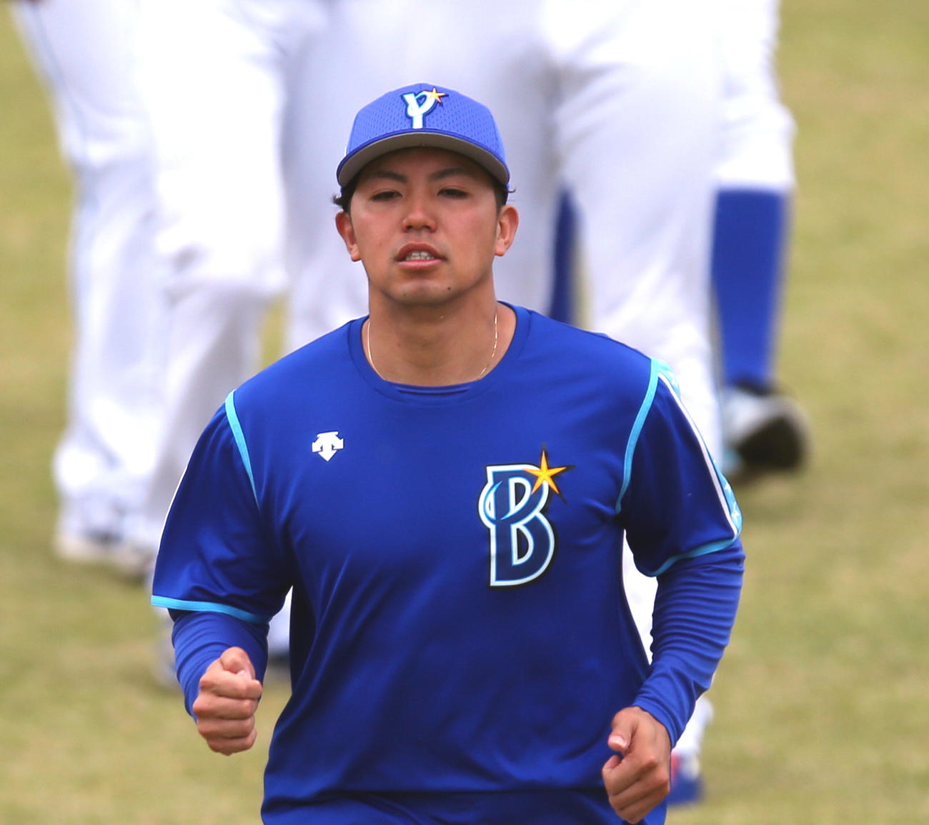 DeNA東克樹（2020年2月5日撮影）