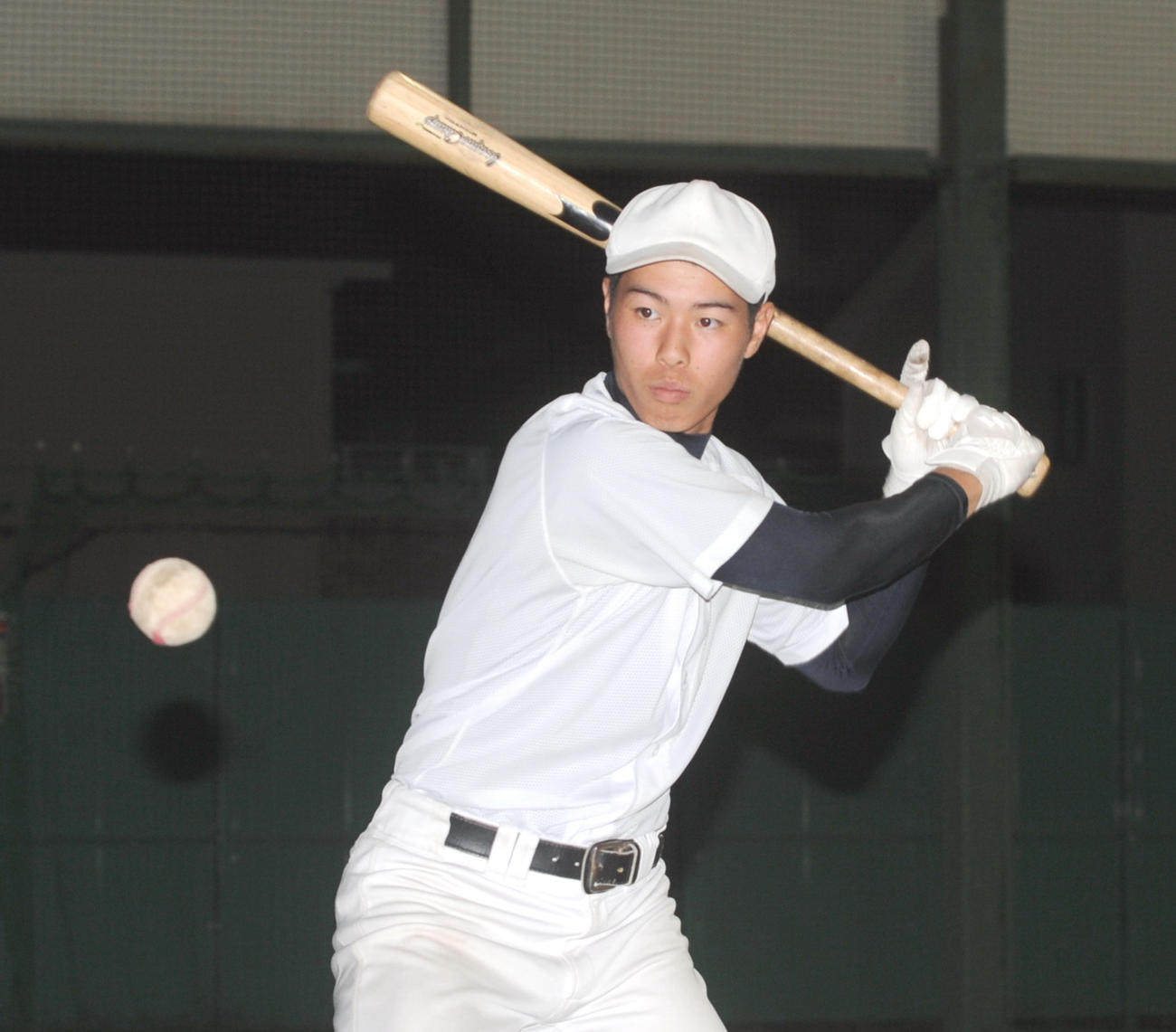 4番の座への返り咲きを誓う静岡高の池田