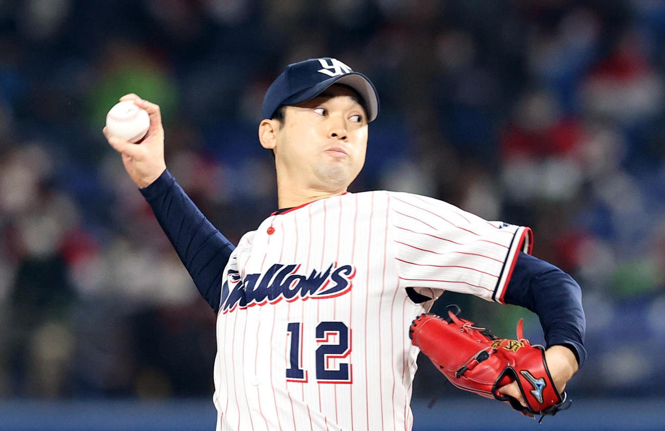 ヤクルト石山泰稚（2020年10月21日）